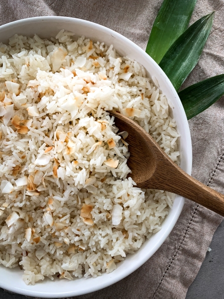 5 Ingredient Coconut Rice