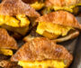 Sausage and Cheese Croissant Breakfast Sandwiches